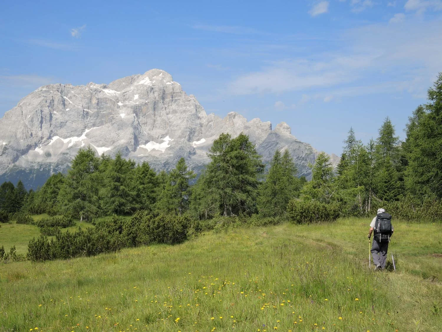 Civetta Day 1: To Lake Coldai and Rifugio Tissi — Slower Hiking